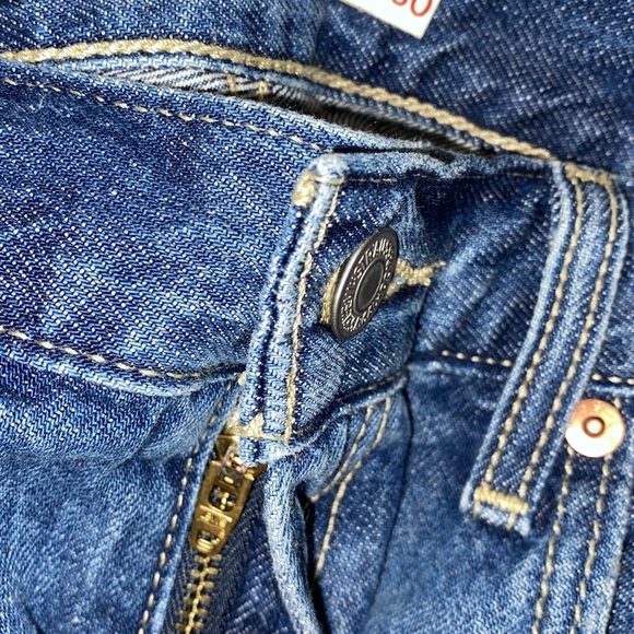 Levi’s low pro straight jeans new tags size 30 distressed - Picture 2 of 8